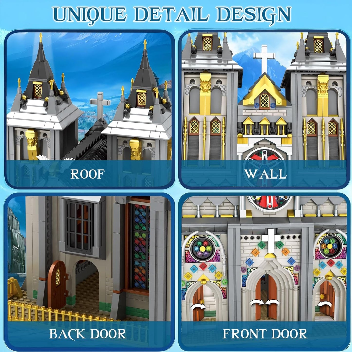 European Century Church Architecture Set - Z02