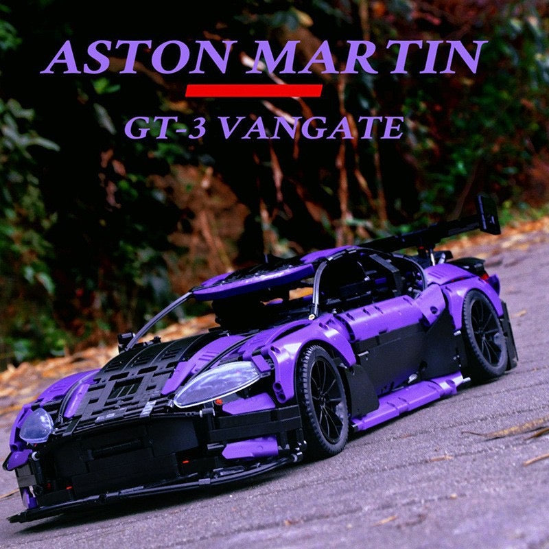 Aston Martin GT3 Champion Speed Car Building Block Model - C10