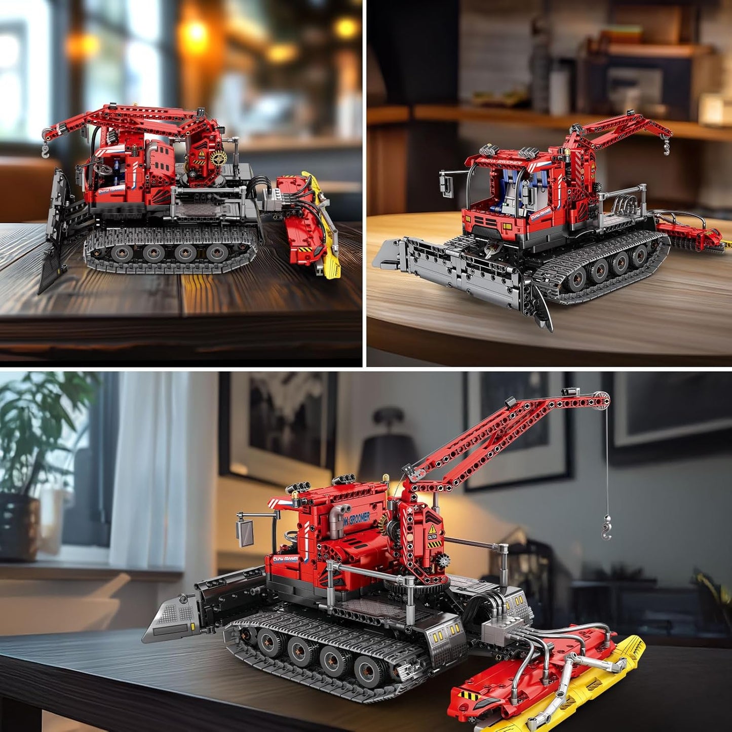 Remote Control Snow Beautician Building Block Model Set - G14