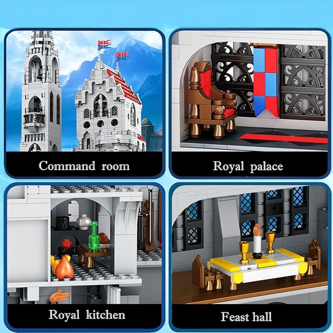 King's Castle Adult Building Block Model Set - Z11