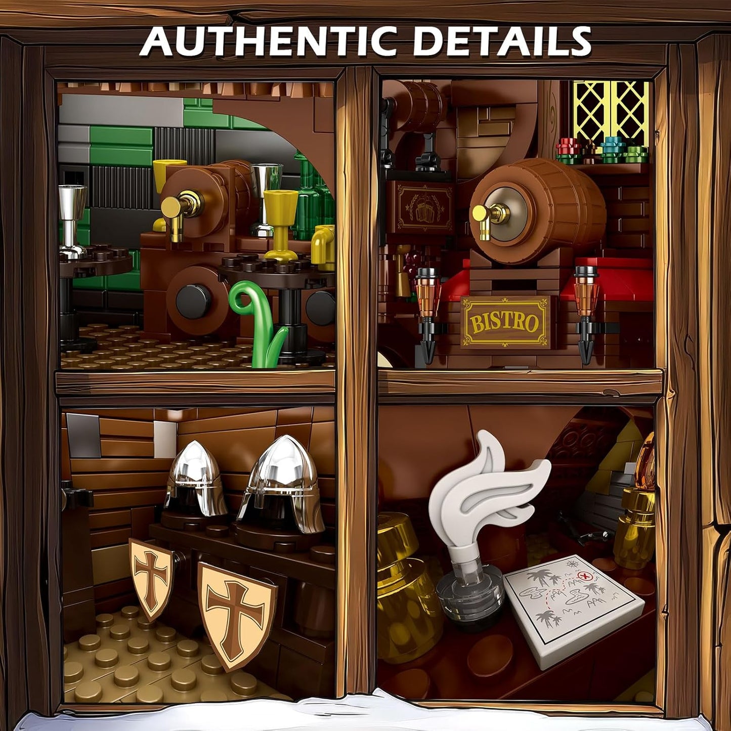 Medieval Tavern Building Set - Z01