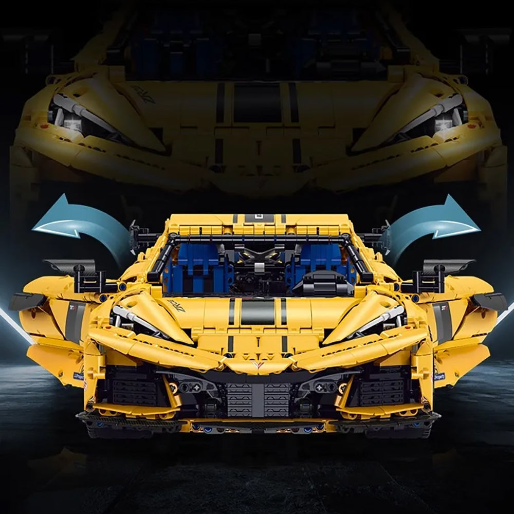 Kervtte C8 1:8 1:8 scale supercar model - C11