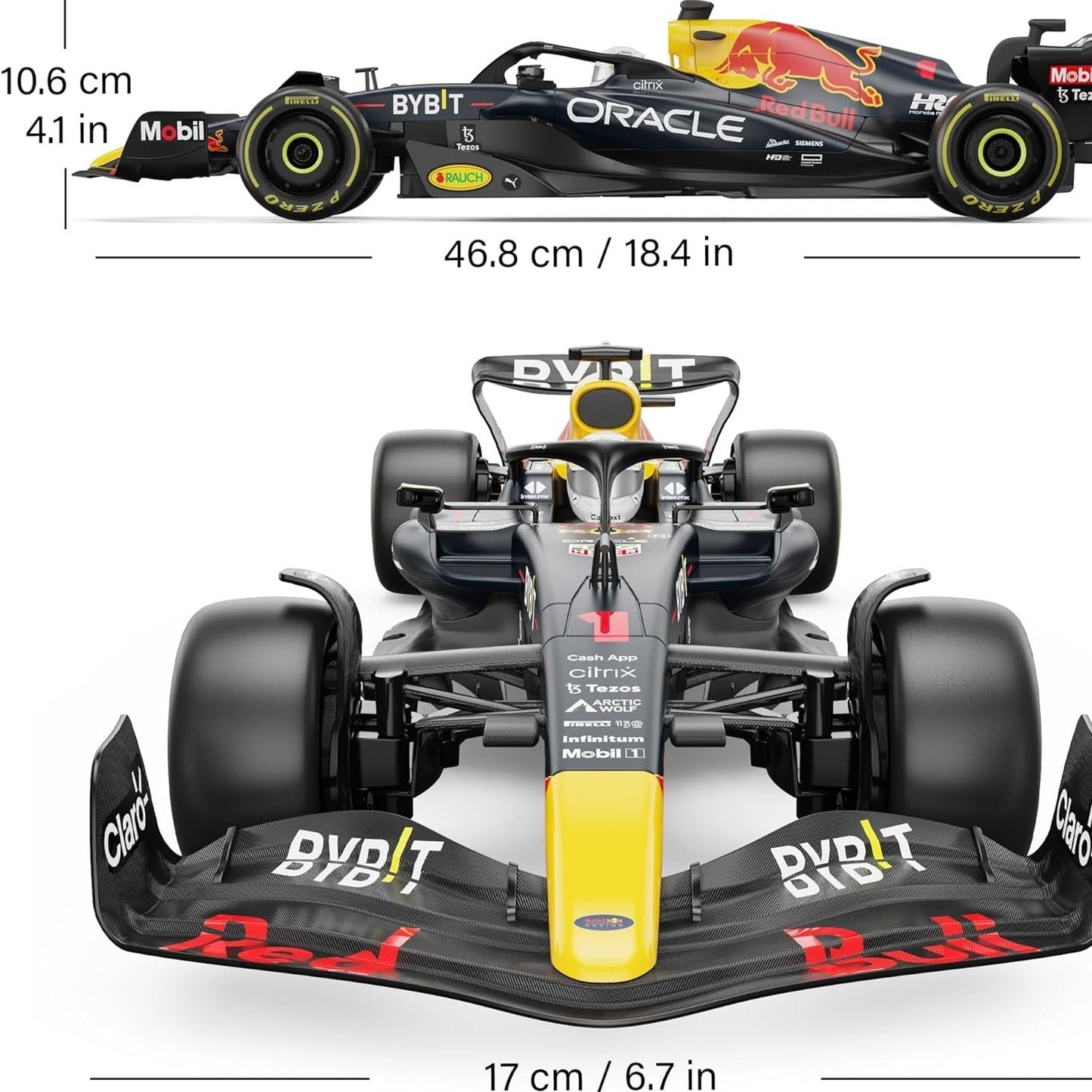 1:12 Ferrari F1-75 Remote Control Toy Car - C17