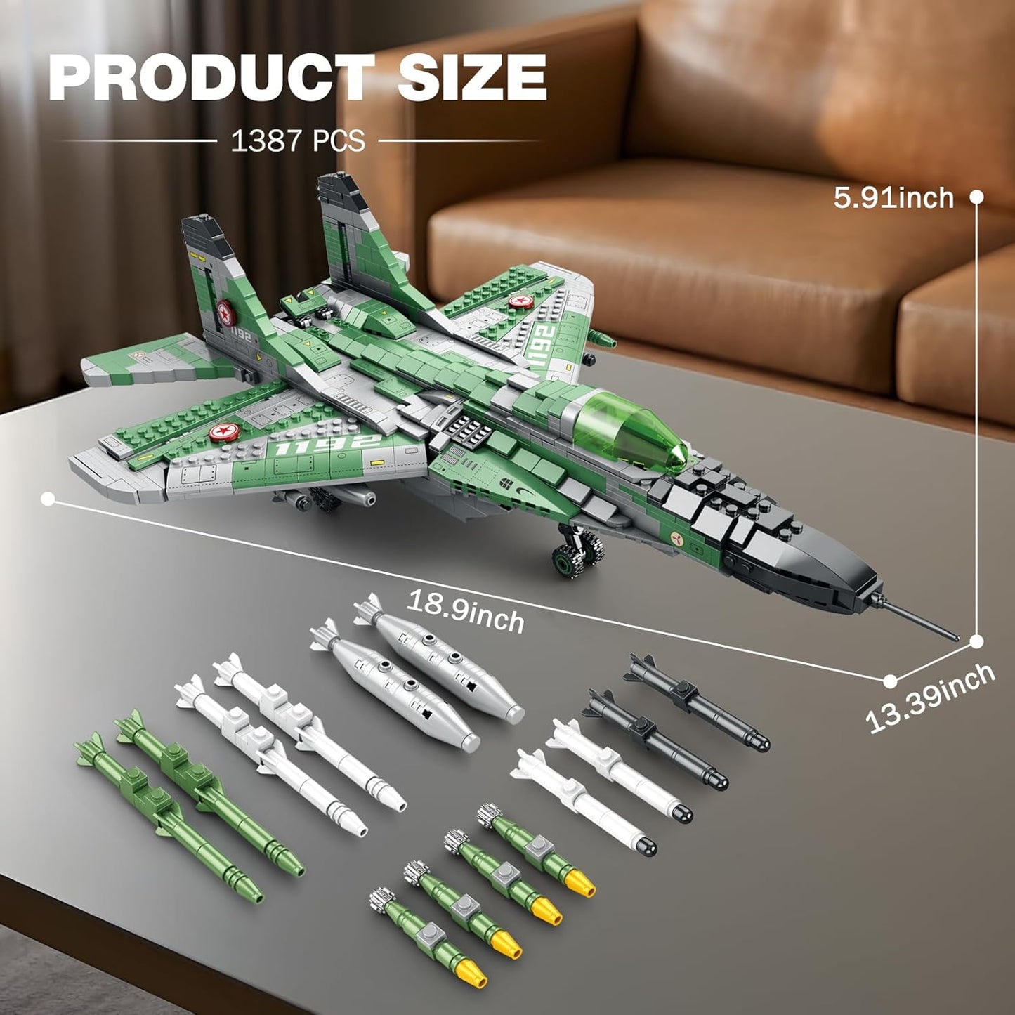 MIG-29 Fighter Jet Model Kit - A1