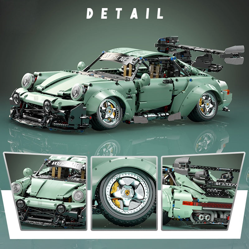 1:10 Porsche 964 Supercar Model Building Set - C4