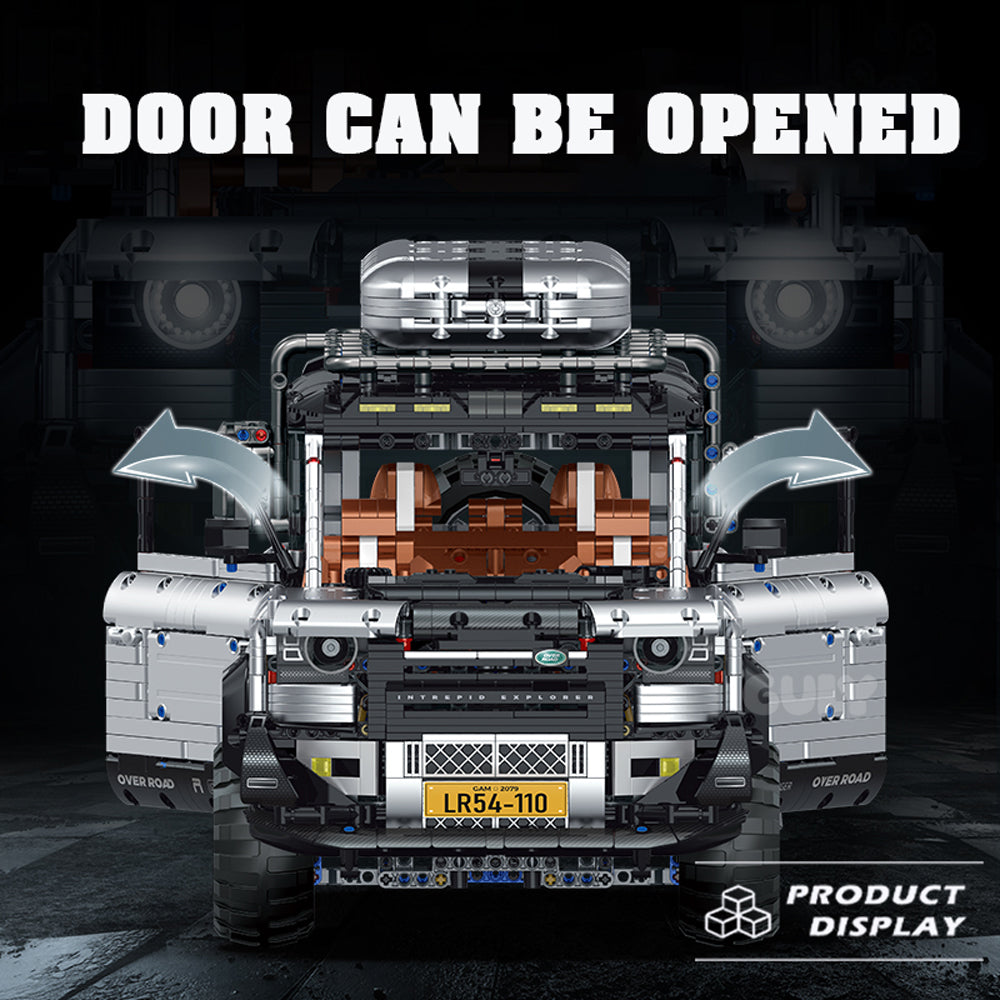 1:8 scale off-road SUV supercar model building block model - C14