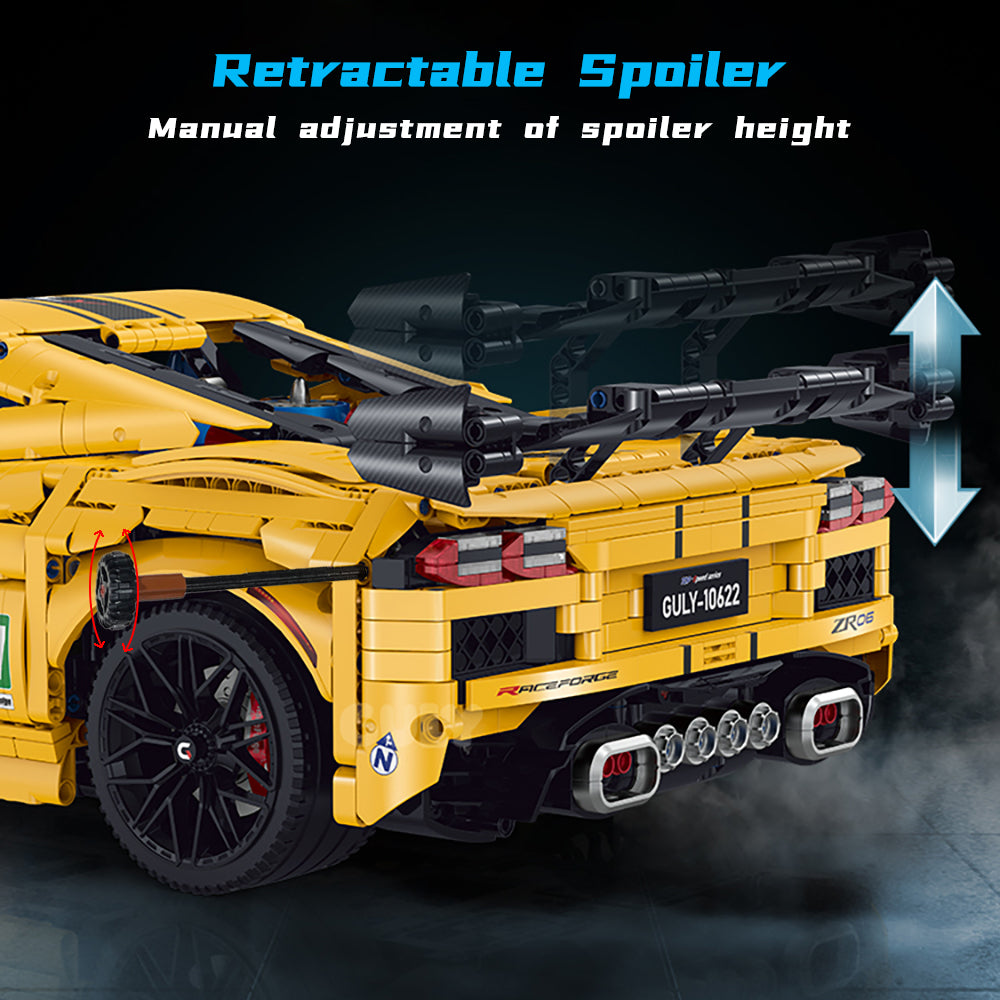 Kervtte C8 1:8 1:8 scale supercar model - C11