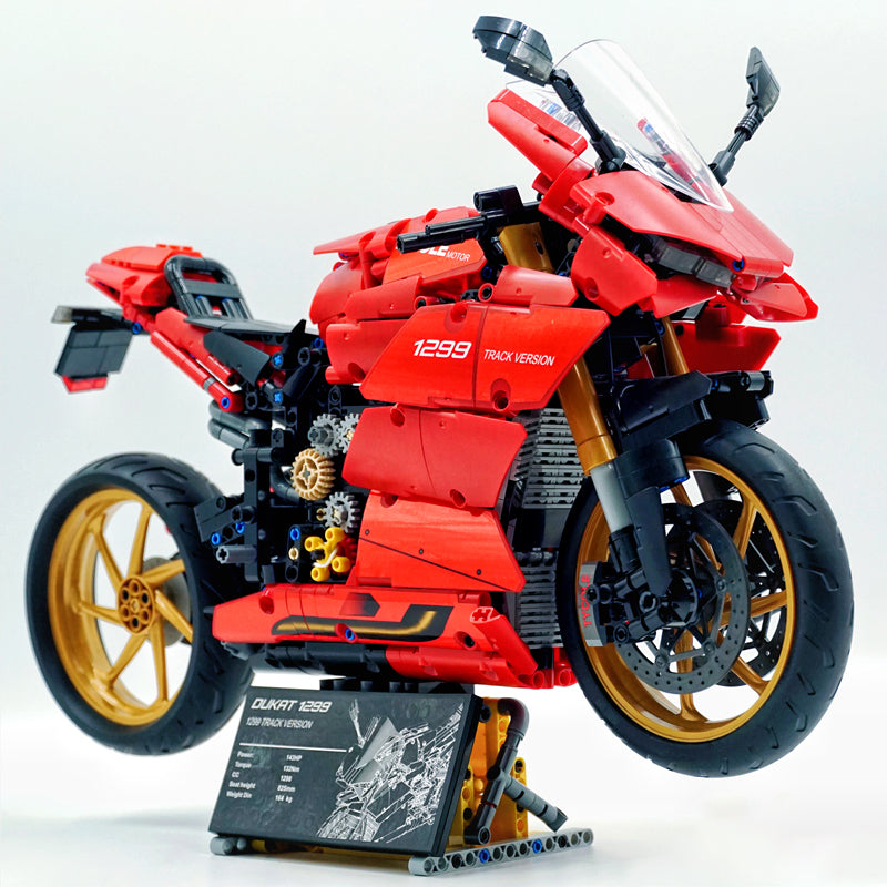 Ducati 1299 Motorcycle Building Blocks-M2