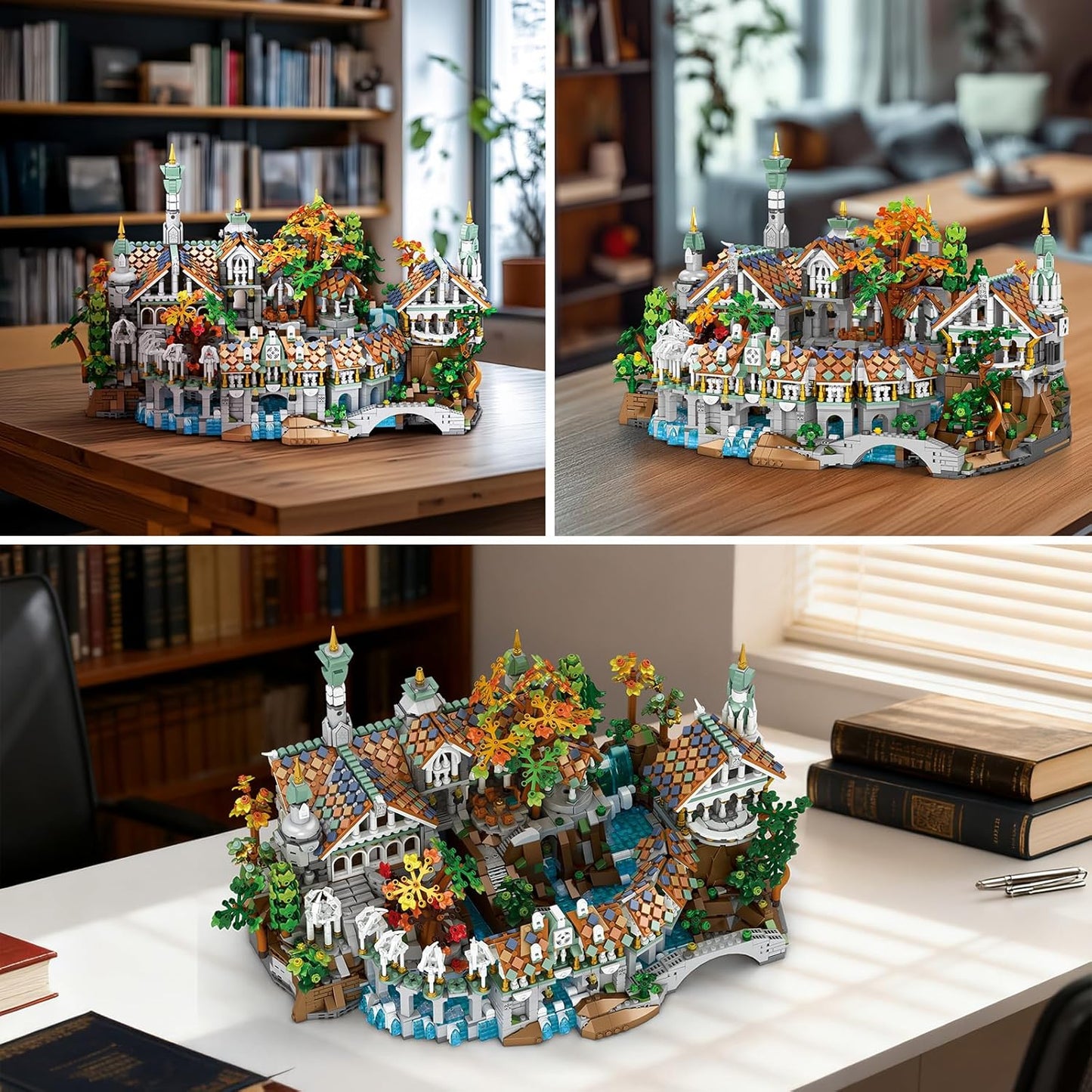 Medieval Valley City Building Block Model Set - Z15