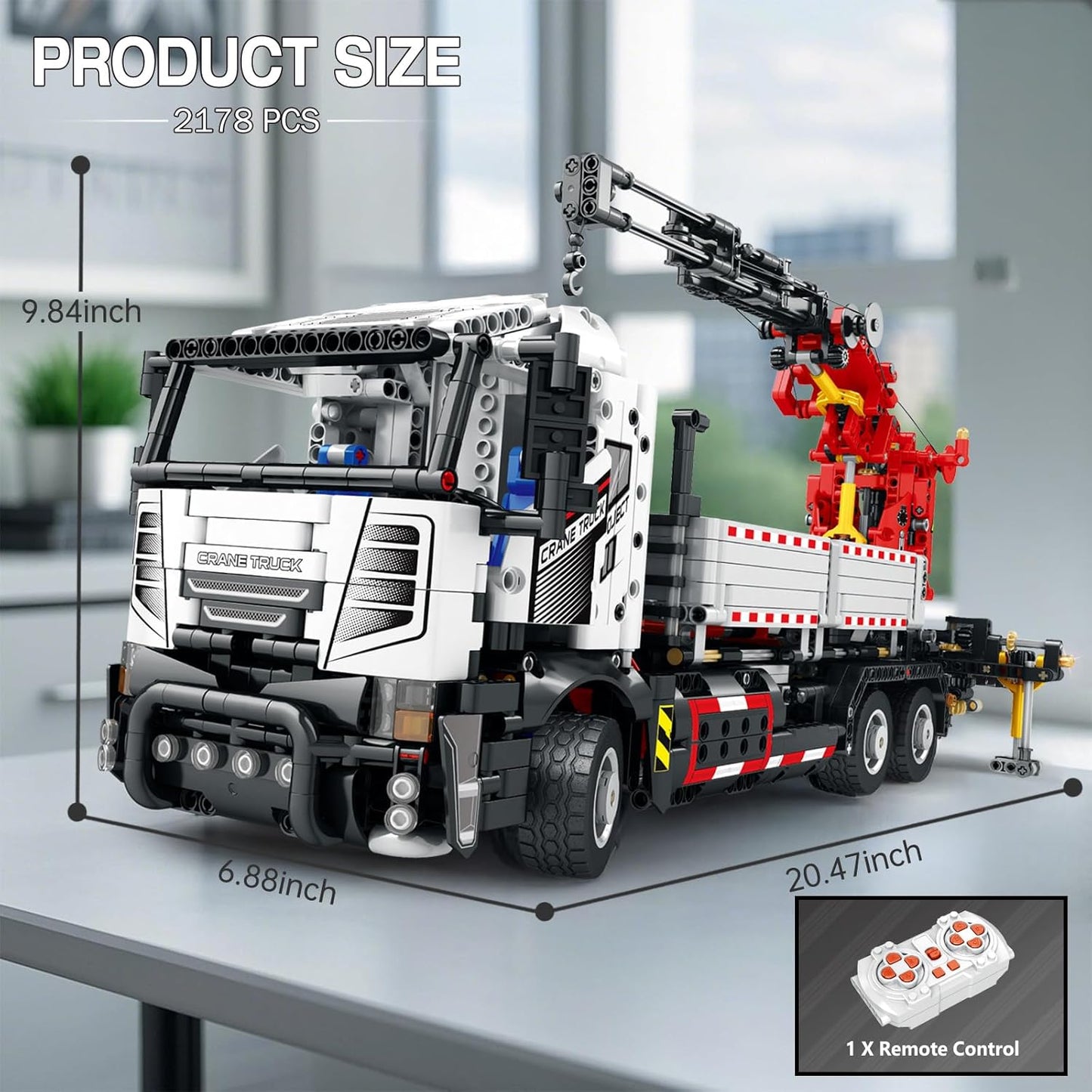 Crane block model with remote control switch-G5