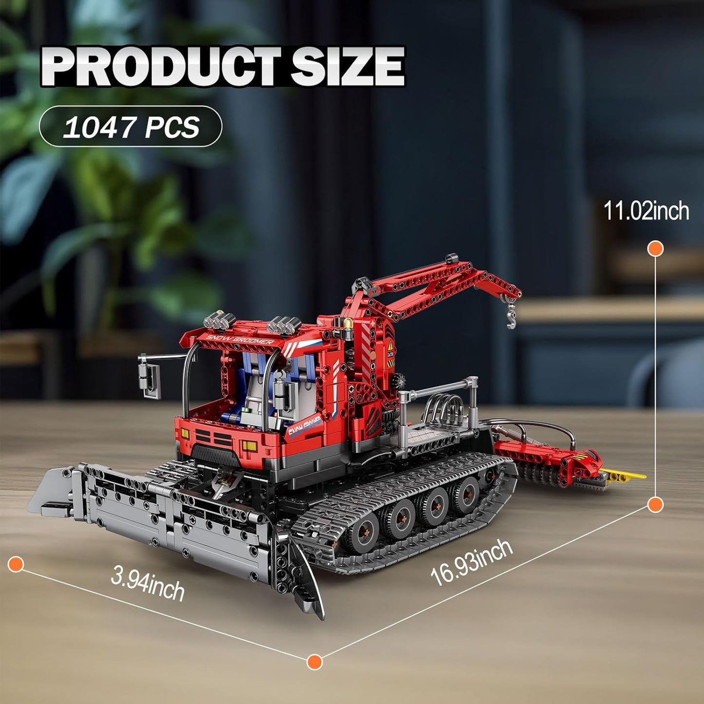 Remote Control Snow Beautician Building Block Model Set - G14