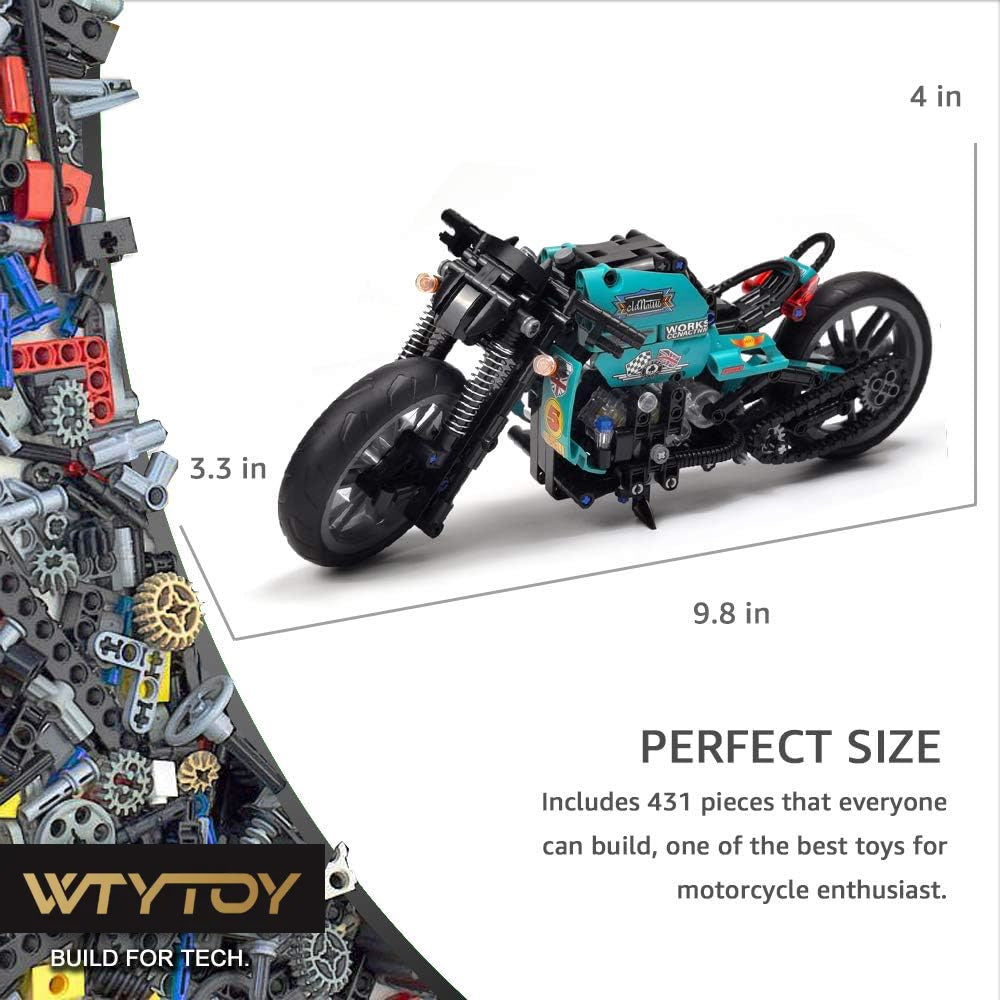 Harley Coffee Rider Motorcycle Building Blocks - M14