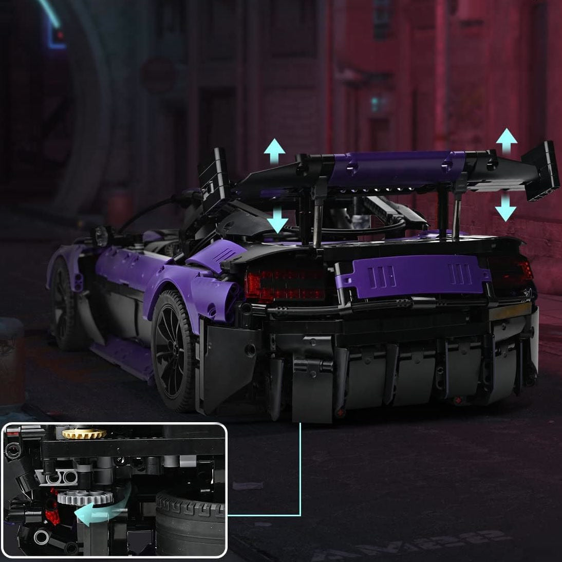 Aston Martin GT3 Champion Speed Car Building Block Model - C10