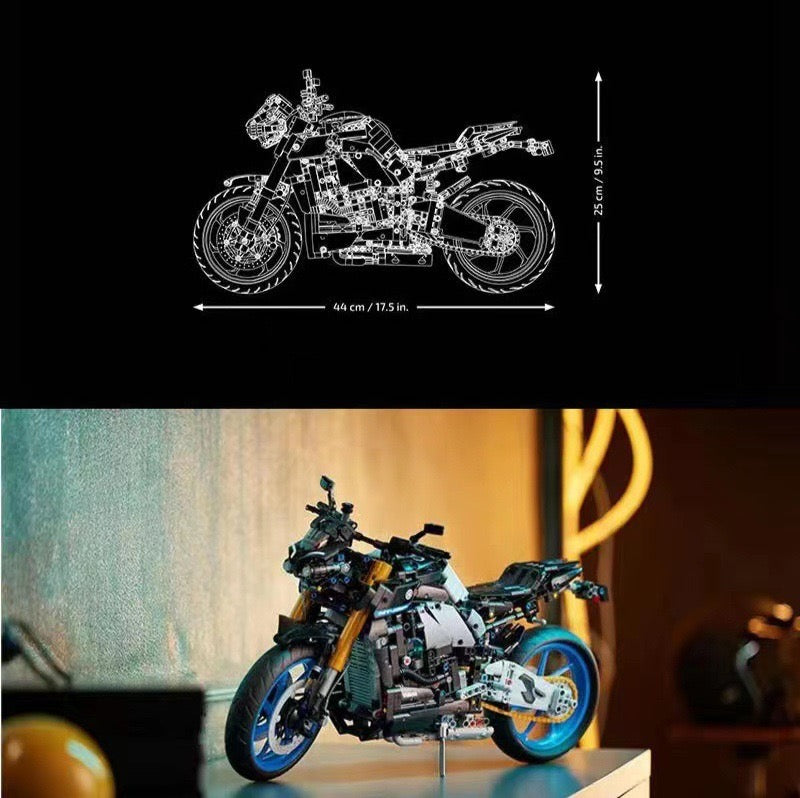 Yamaha MT-10 SP Adult Motorcycle Building Blocks - M5