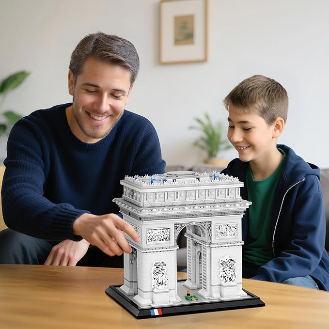 Adult Version Arc de Triomphe Building Block Model Set - Z10