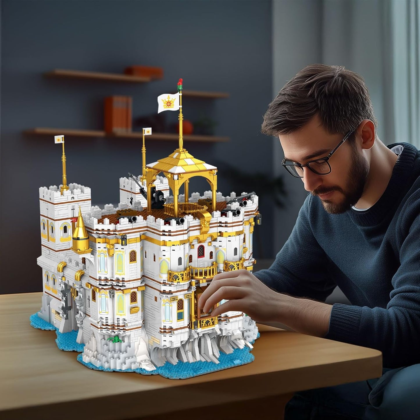 Royal Bay Castle Building Block Model - Z04