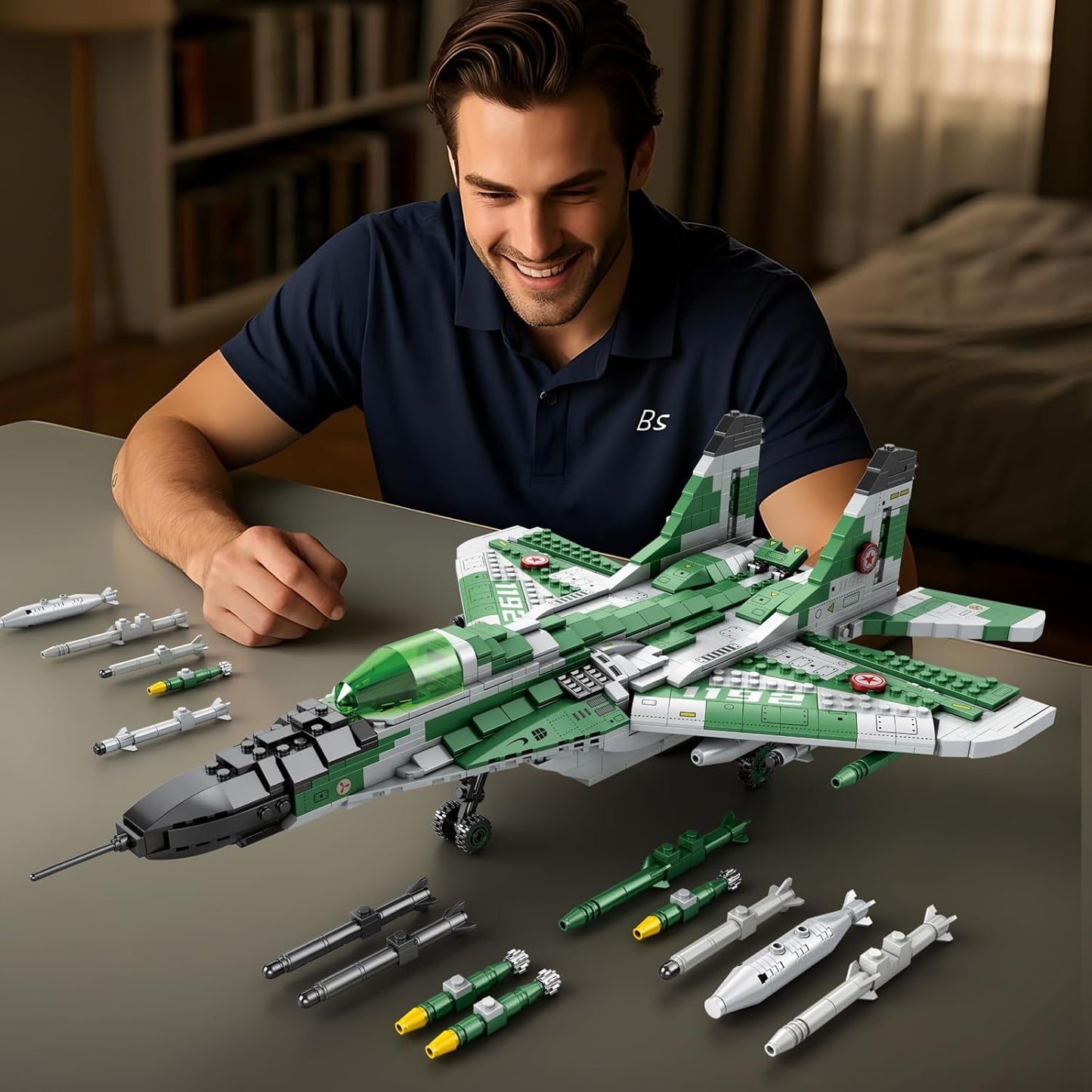 MIG-29 Fighter Jet Model Kit - A1