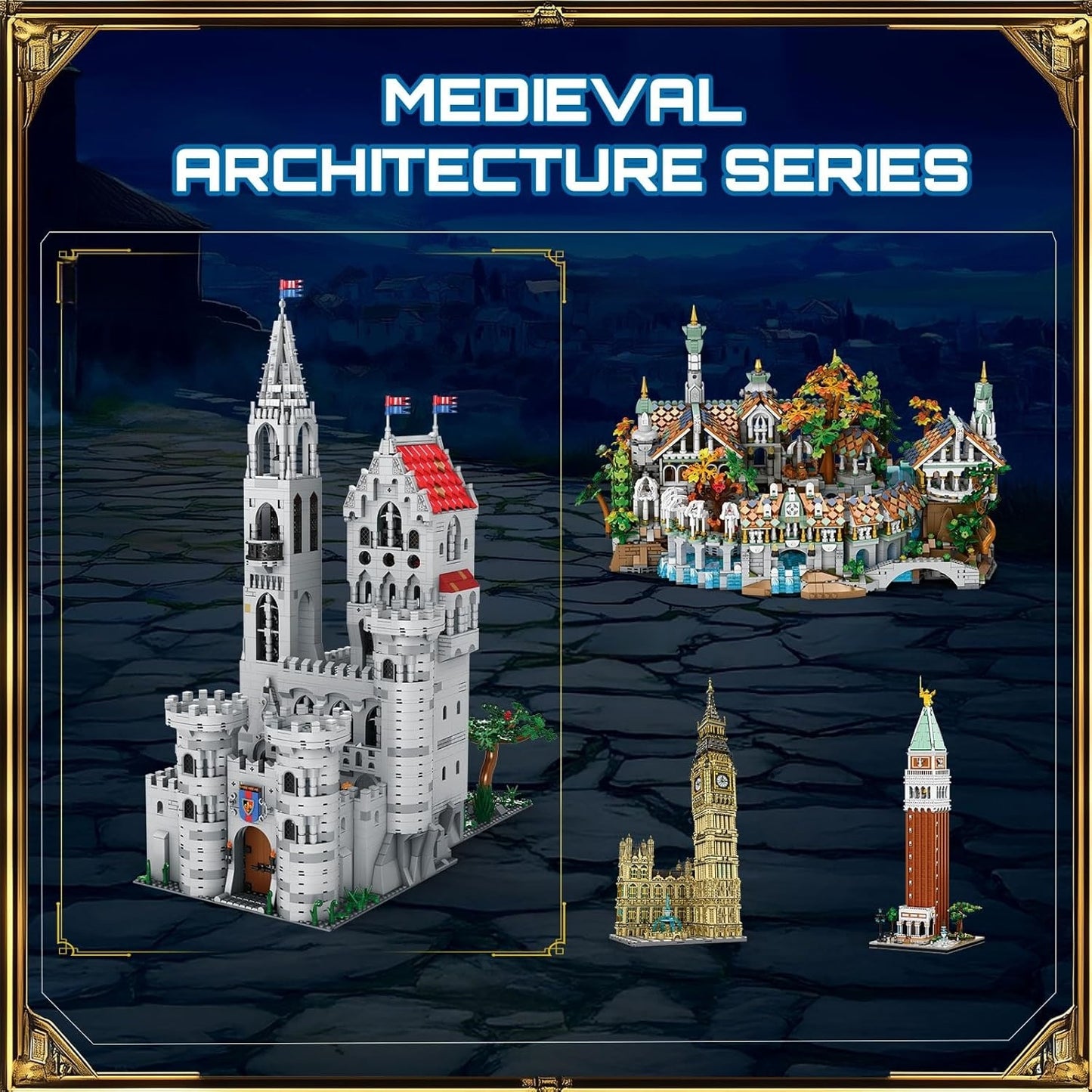 King's Castle Adult Building Block Model Set - Z11