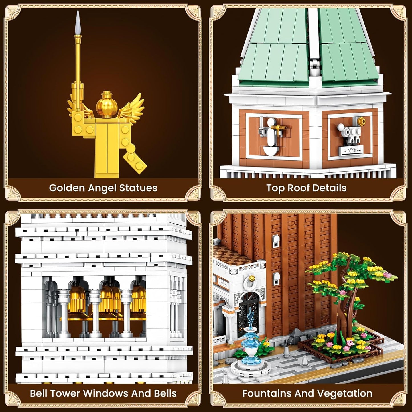 Venice Landmark Tower St. Mark’s Campanile Model Kit-Z16