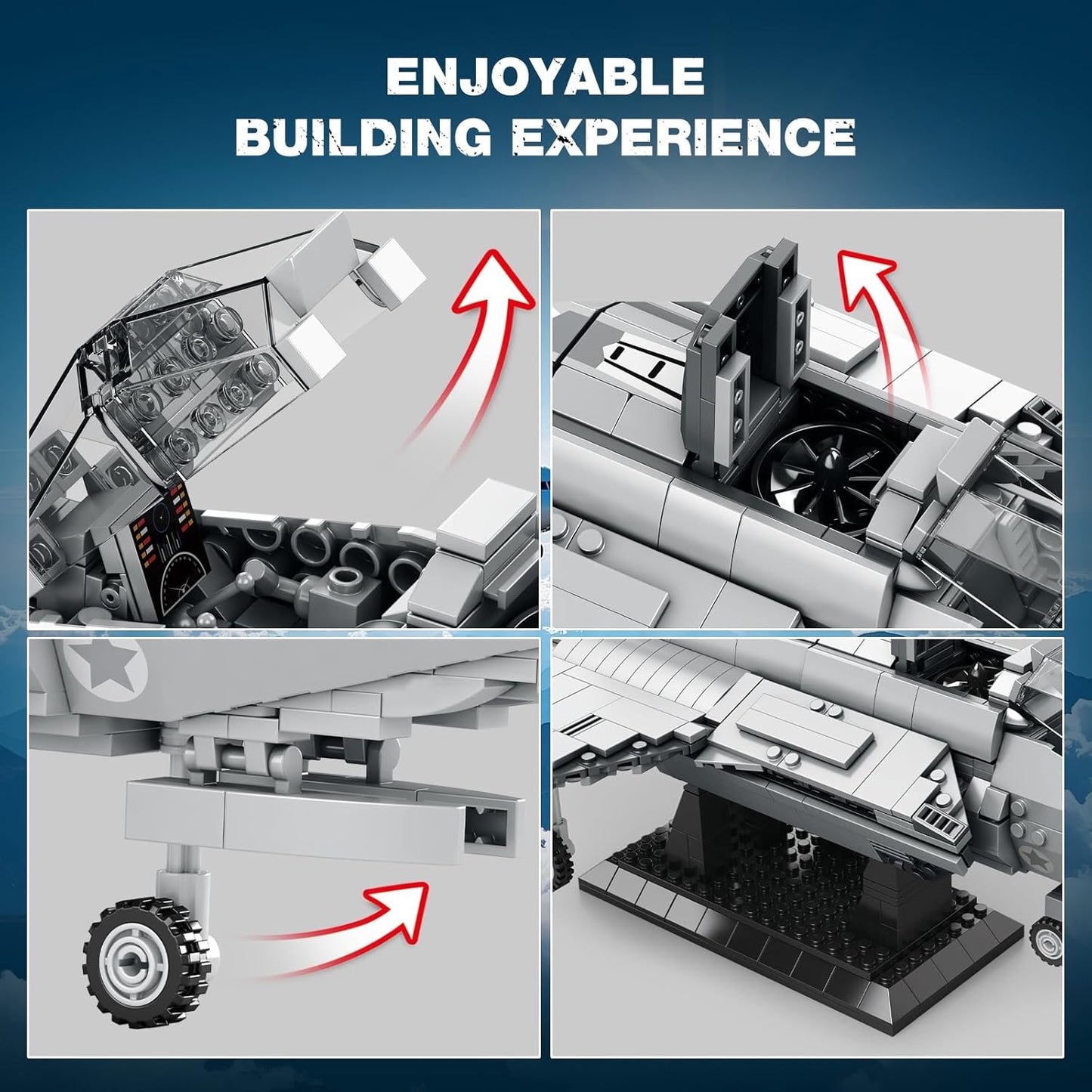F-35 Lightning II Joint Strike Fighter Aircraft Toy Model-A9