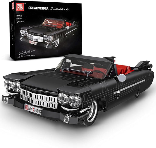 Mould King Sports Car Building Block Kits, MOC Racing Model Building Sets, Convertible Gifts for Kids Age 8+/Adults Collections Enthusiasts - 1,245 Pieces-C24