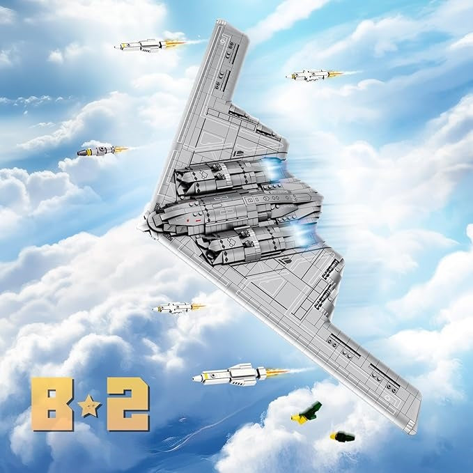 B2 Military Bomber Assembly Set - A7