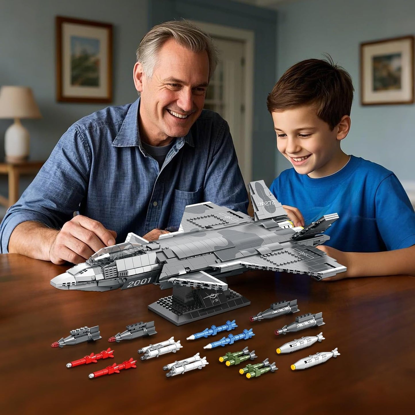 J-20 Stealth Fighter Model Kit - A10