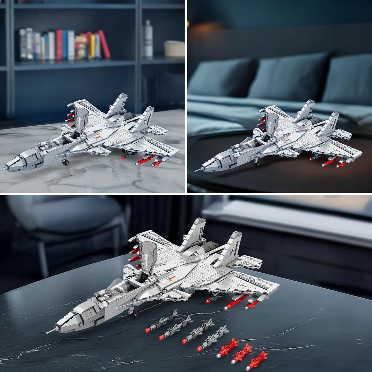 J-15 Military Jet Fighter Model Kit - A13