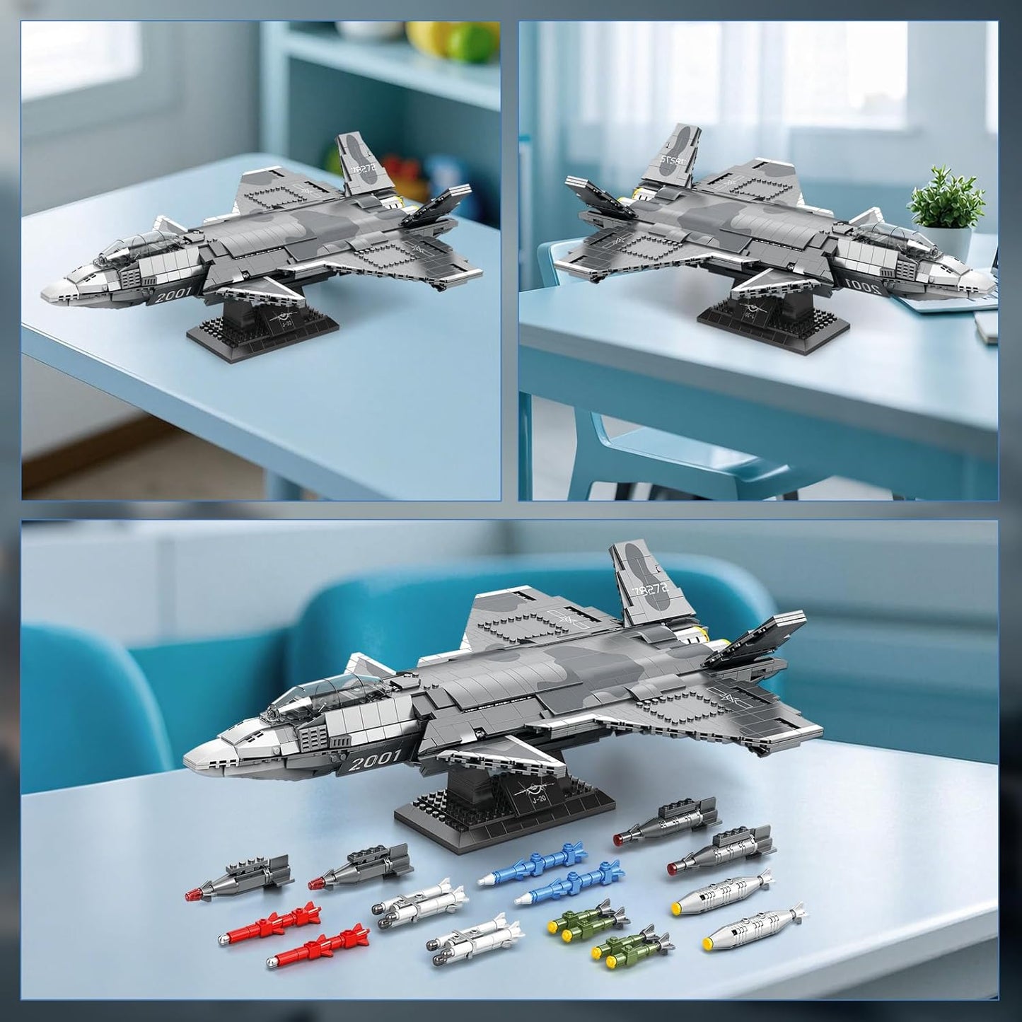 J-20 Stealth Fighter Model Kit - A10