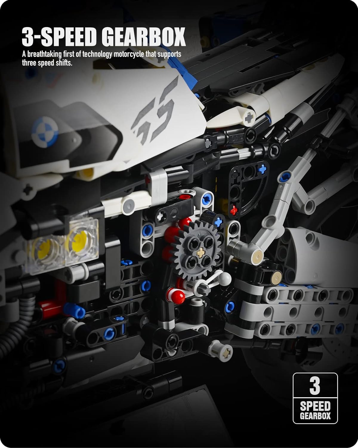 Brand new 1:5 scale R1250 GS motorcycle block model-M4