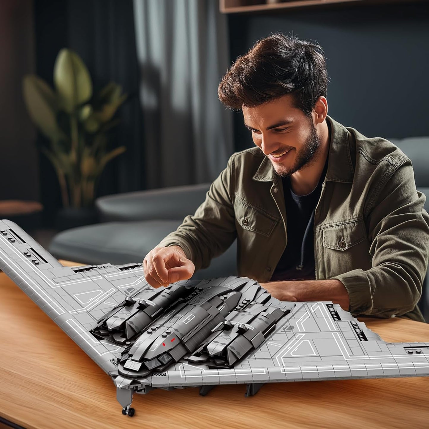 B2 Military Bomber Assembly Set - A7