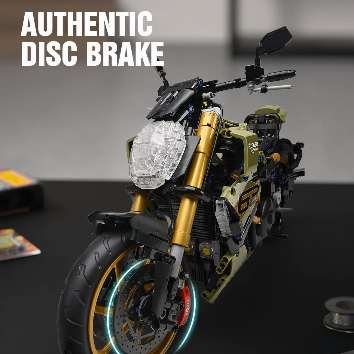 Motorcycle building blocks Green Goblin-M11