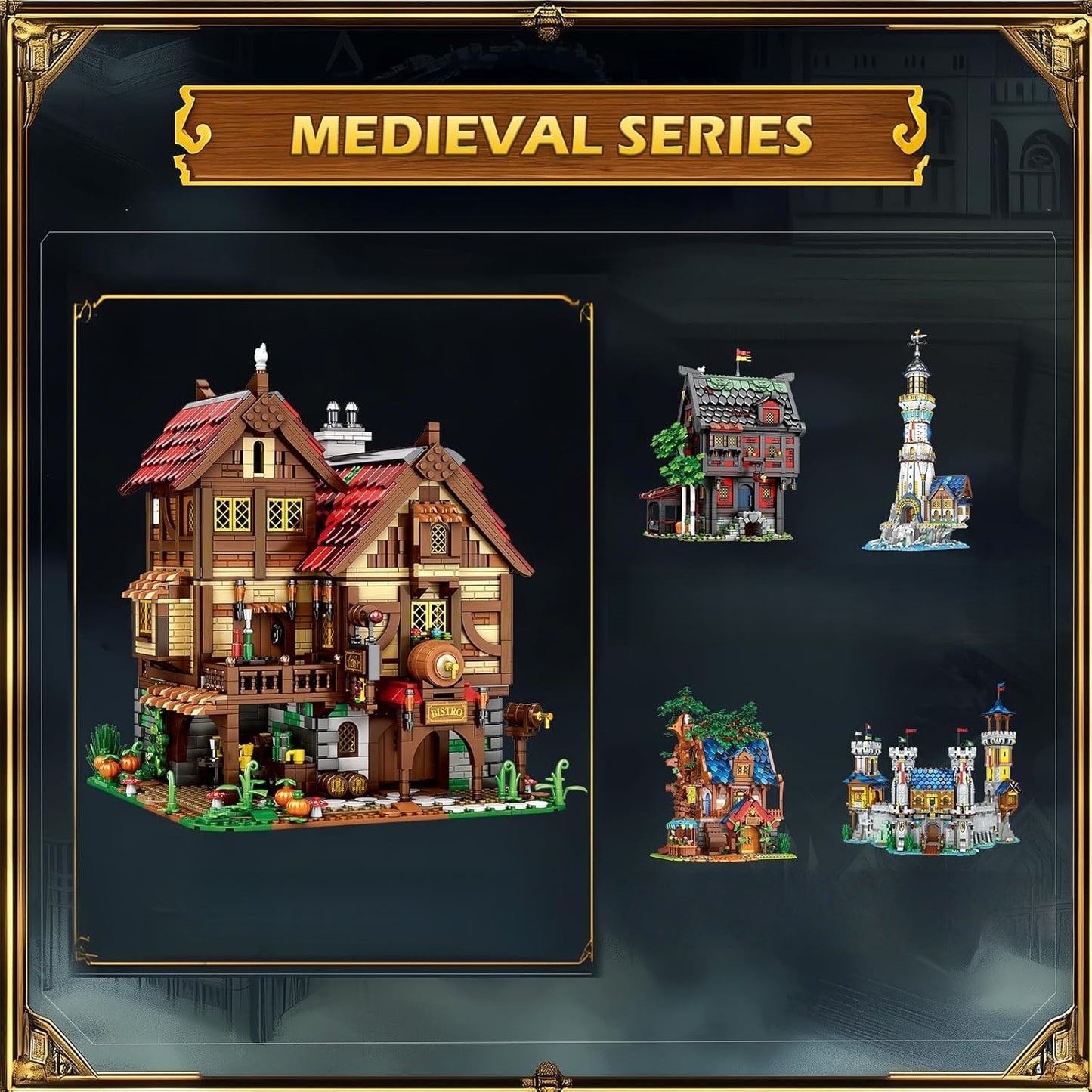 Medieval Tavern Building Set - Z01