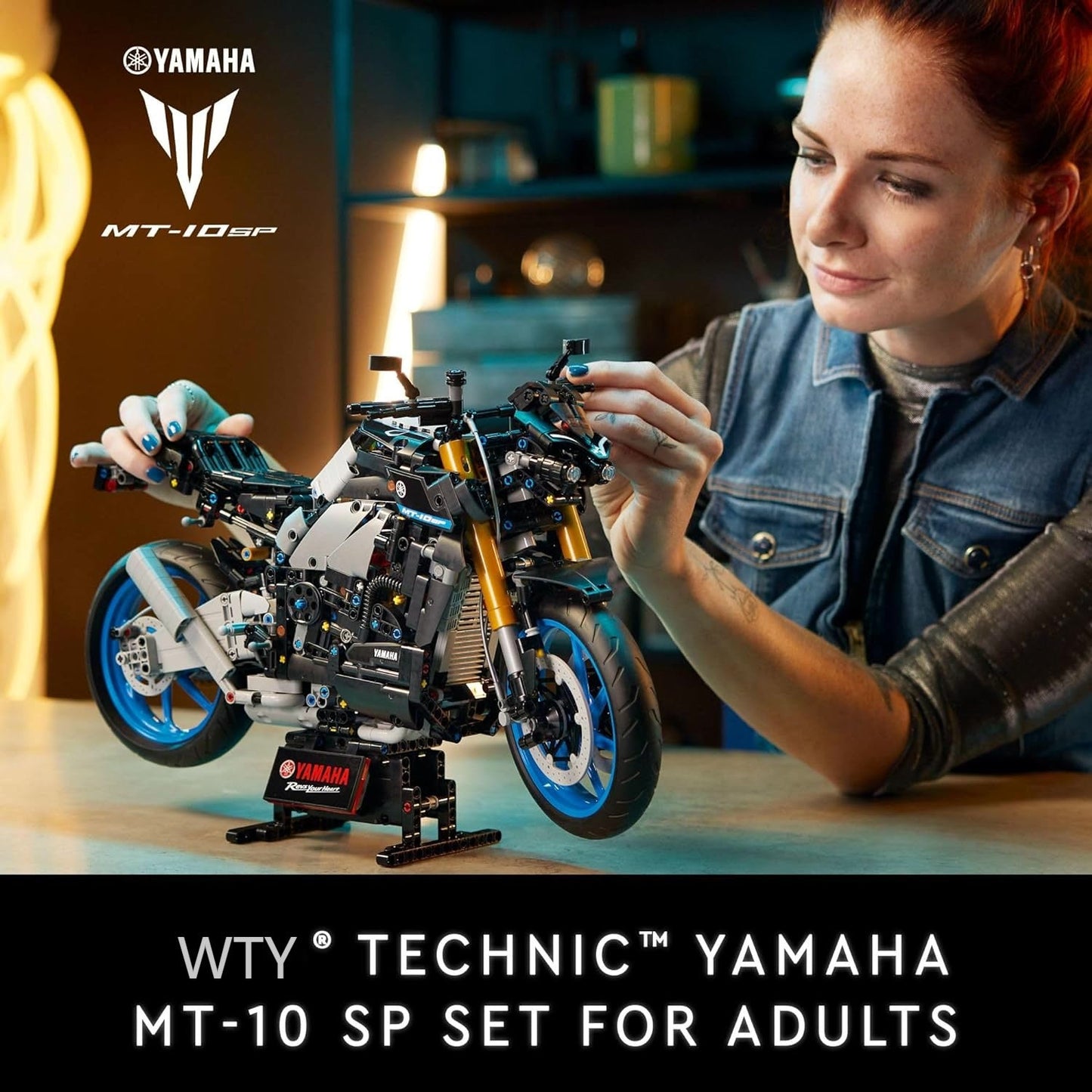 Yamaha MT-10 SP Adult Motorcycle Building Blocks - M5