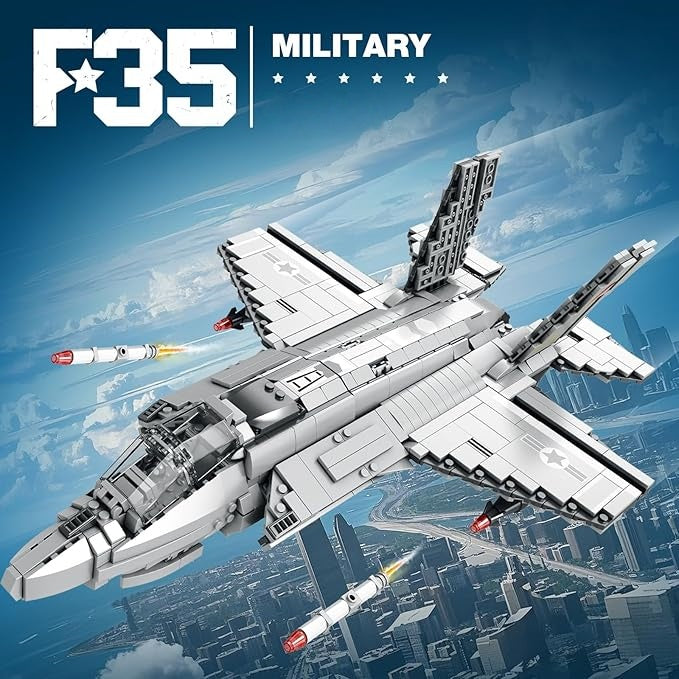 F-35 Lightning II Joint Strike Fighter Aircraft Toy Model-A9