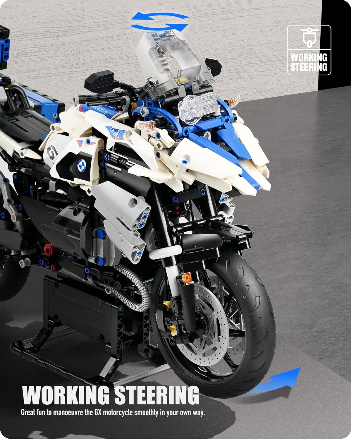 Brand new 1:5 scale R1250 GS motorcycle block model-M4