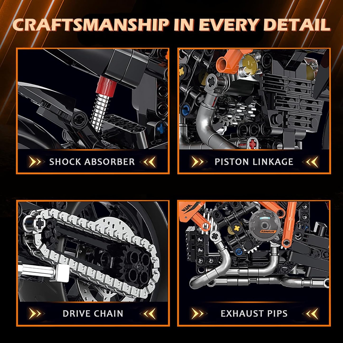 Advanced building blocks-KTM Super Duke RR-M10