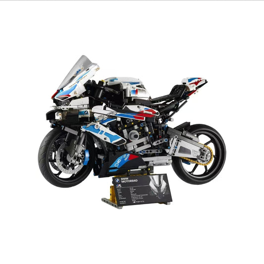 Adult BMW-1000RR motorcycle building blocks-M1