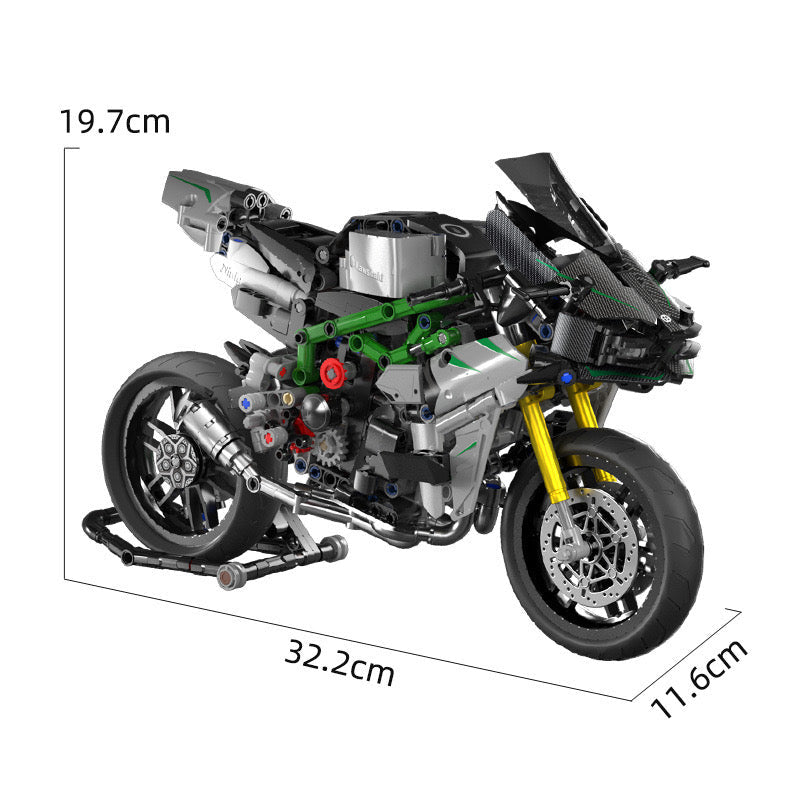 Motorcycle V4 Model Building Set - M8