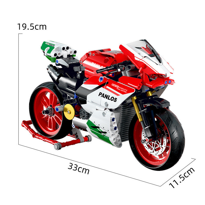 Motorcycle V4 Model Building Set - M8